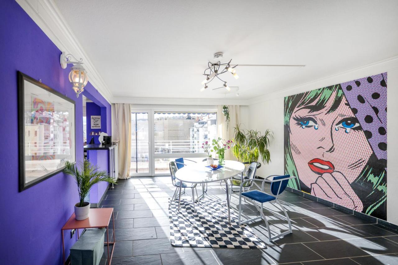 Pop Art Loft Ueber Den Daechern Von Koblenz Coblenza Exterior foto