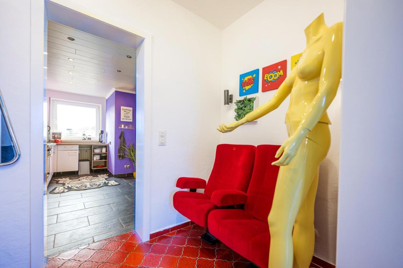 Pop Art Loft Ueber Den Daechern Von Koblenz Coblenza Exterior foto