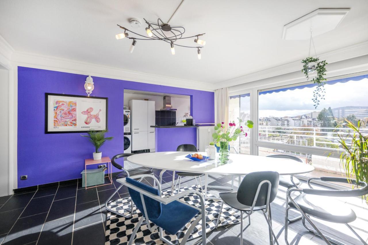 Pop Art Loft Ueber Den Daechern Von Koblenz Coblenza Exterior foto